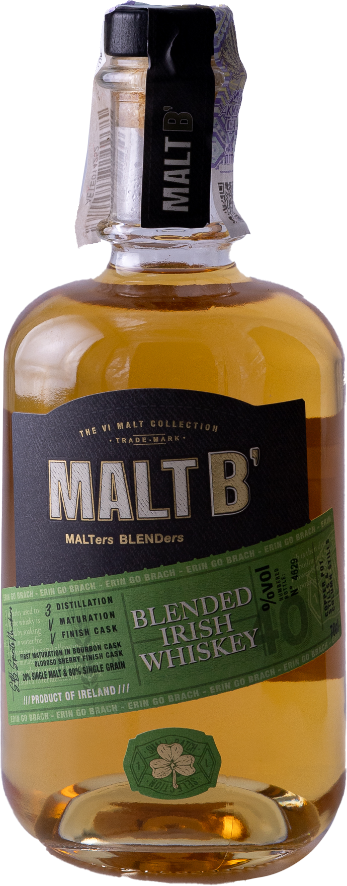 Malt B Irish whisky Malt B - Сеть винных магазинов Wine Gallery 
